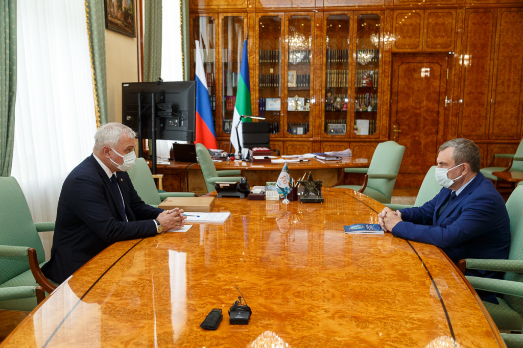 Александр Колмаков встретился с главой Республики Коми Владимиром Уйба